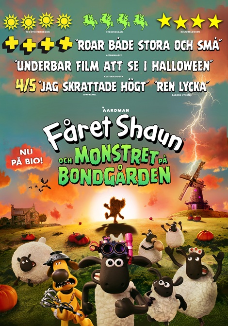 Fåret Shaun och monstret på bondgården